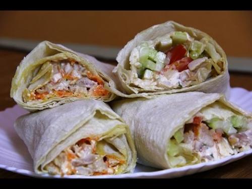 Топ - 6 рецептов домашней шаурмы. 01