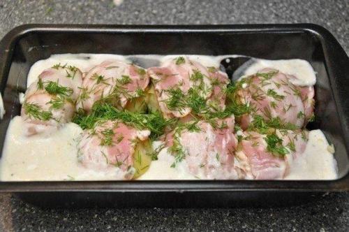 Картошка в беконовой Одёжке. 05