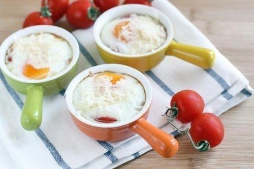 Яичница с помидорами в ДУХОВКЕ.