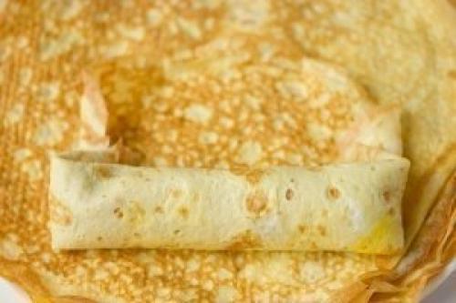 Яичные рулетики с мясной начинкой - отличный завтрак! 06