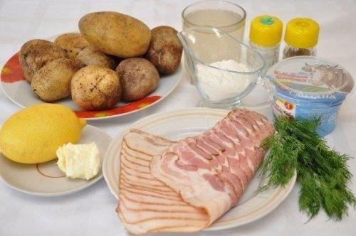 Картошка в беконовой Одёжке. 01