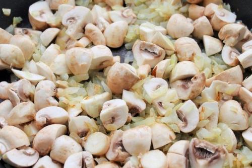 Рис с грибами и сыром филадельфия за 30 минут. 04 Рис с грибами и сыром филадельфия за 30 минут. 04