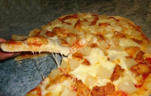 Тонкая пицца 2 начинки. 01