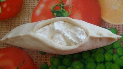 Пиде (Pide) турецкие с творогом и сыром. 05