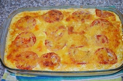 Запеканка из кабачков с фаршем и помидорами - обладенно вкусное блюдо для тонкой талии.