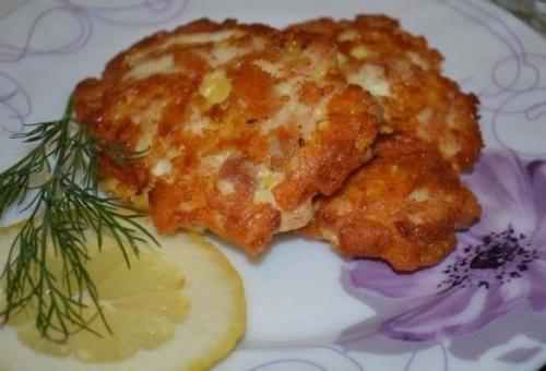 Курино - сырные рубленые котлеты?