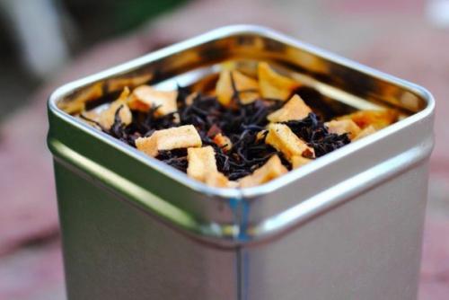 Ароматный яблочный чай.