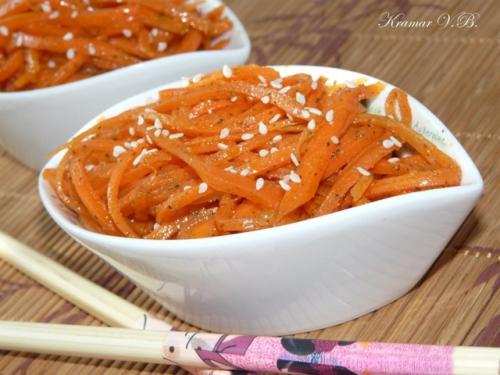 Морковь по-корейски 