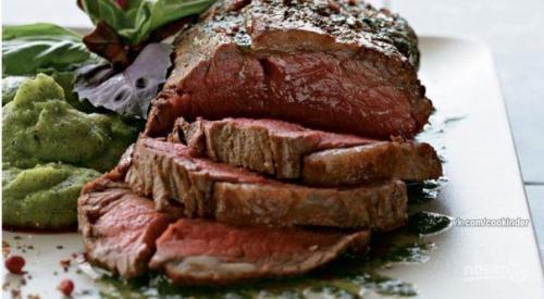 Вырезка телячья в духовке.