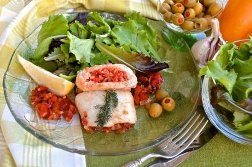 Средиземноморские рыбные конвертики. 01 Средиземноморские рыбные конвертики. 01