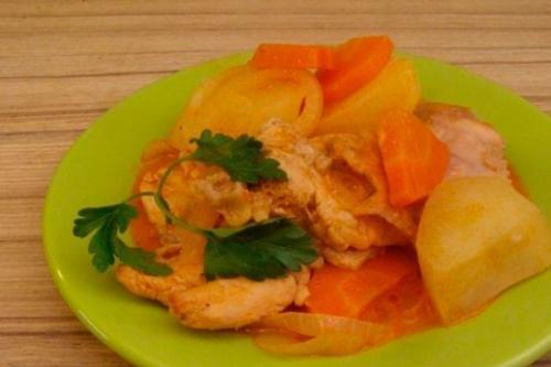 Жаркое из кролика с картошкой. 05