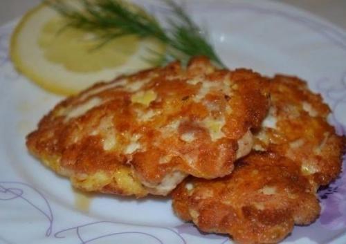 Курино - сырные рубленые котлеты? 04