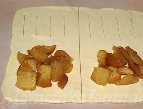 Слойки с яблоками. 02 Слойки с яблоками. 02
