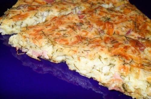 Сырно - колбасно - укропная вкусняшка!