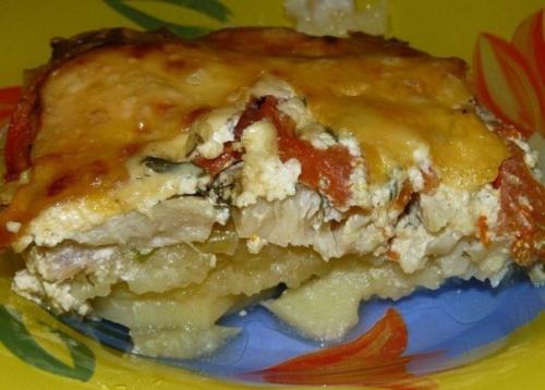 Обалденная вкусная запеканка картофельная с рыбкой?
