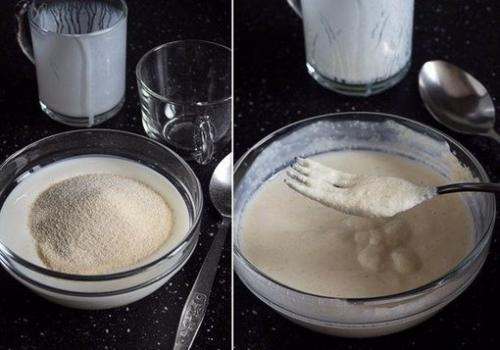 Вкусная запеканка с творогом и манкой. 02