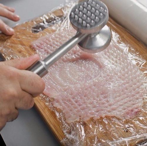 Паровой куриный рулет с мандаринами и черносливом. 04