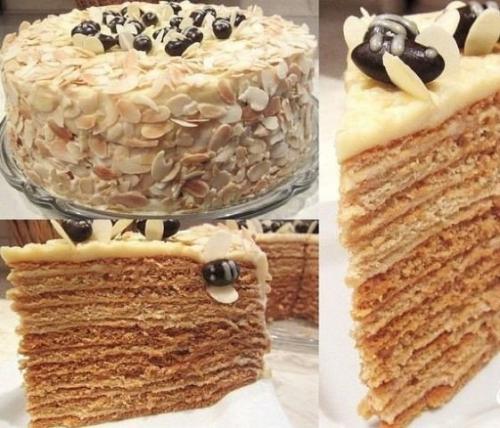 Медовый торт Пчелкин дом.