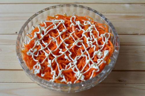 Вкусный слоеный салат Бунито. 02