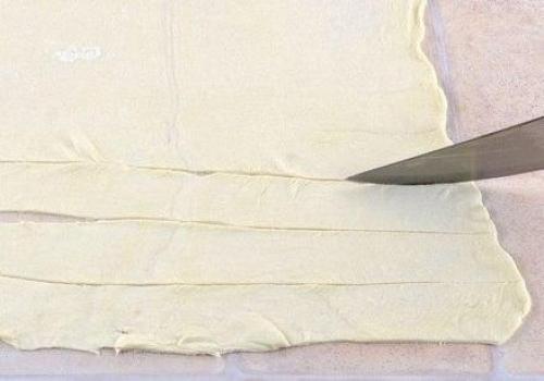 Слойки с яблоками Розочки. 02