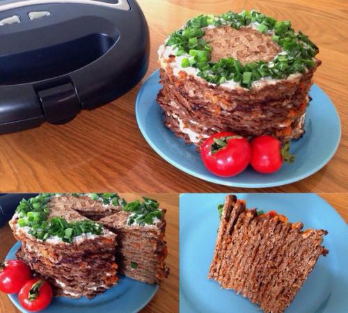 Печеночный торт.  Автор Елена Мальцева.