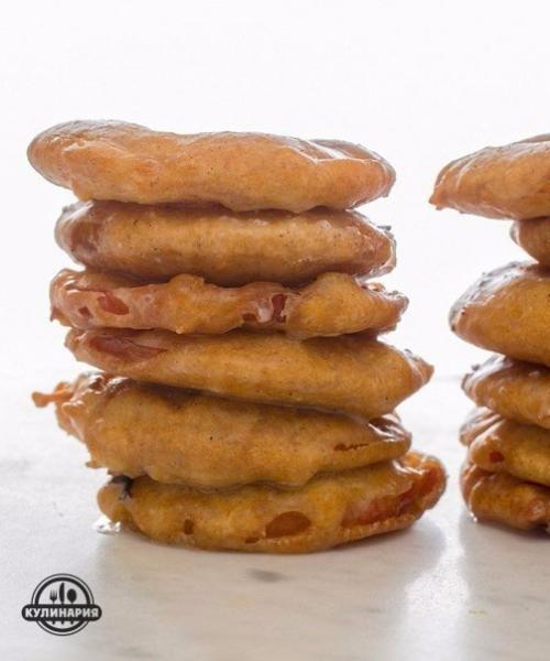 Яблочные кольца в кляре. 05