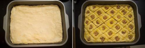 Пахлава.  Ингредиенты:   Тесто: 05