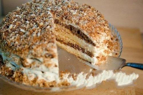 Сметанник.  Прекрасный рецепт из детства.