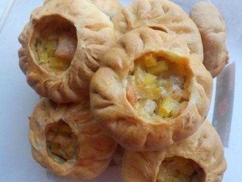 Татарские пирожки.   Эти пирожки из разряда Легко, Просто и Вкусно.