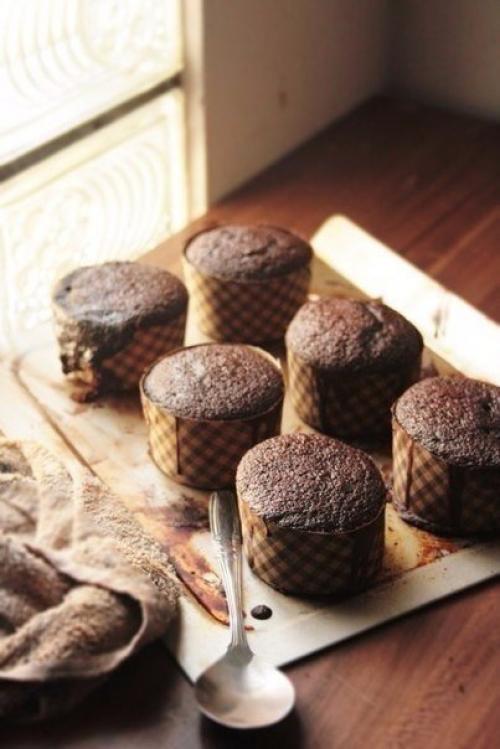 Очень вкусные и быстрые шоколадные капкейки? 07