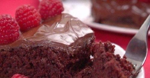 Моментальный шоколадный торт. 04