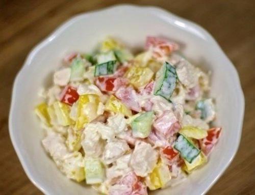 Лучшие салаты со свежими огурчикам: топ - 10 рецептов? 05