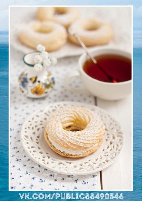 Восхитительный рецепт.  Идеальный рецепт заварное тесто.