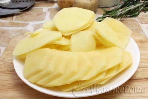 Куриное Филе в духовке под картофелем. 04