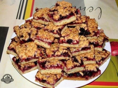 Печенье с вареньем.