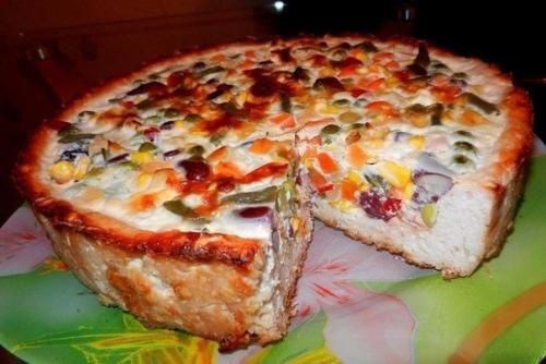 Яркое красивое и очень сытное блюдо для большой семьи!