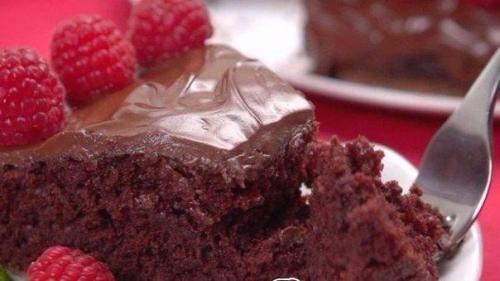 Моментальный шоколадный торт.