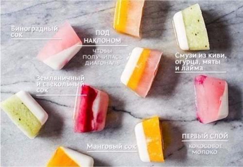 16 потрясающих способов применения формочек для льда. 07