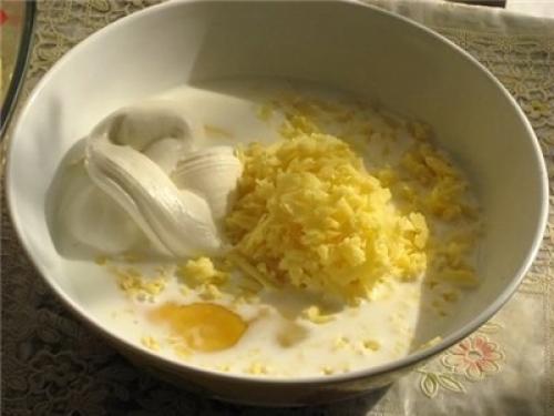 Запеченные куриные котлетки с гарниром Полосатый Рейс. 06