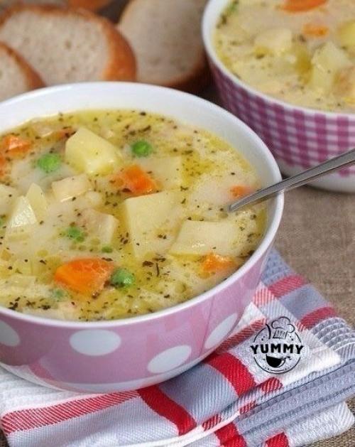 Нежный ароматный супчик для всей семьи!  