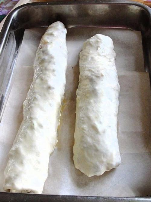 Яблочный штрудель.  Ингредиенты: 04