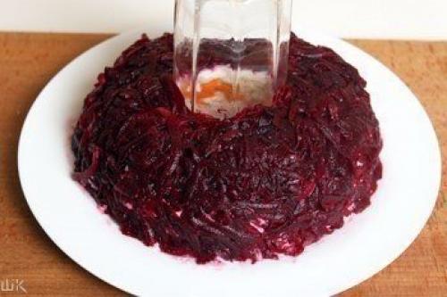 Салат гранатовый браслет. 05