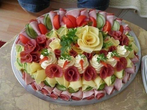 Мясные нарезки к празднику? 03