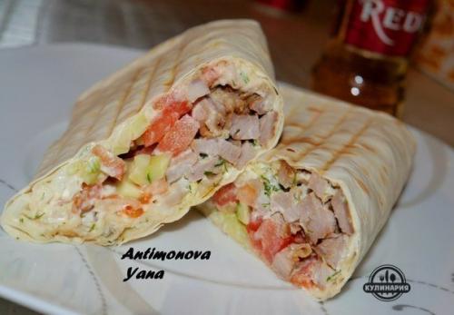 Топ - 6 рецептов домашней шаурмы. 05