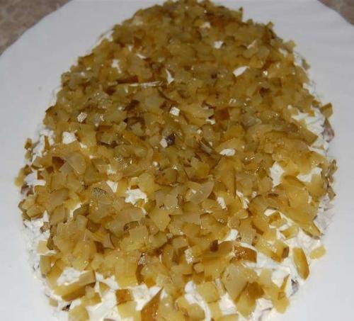 Салат Березка.  Ингредиенты: 05