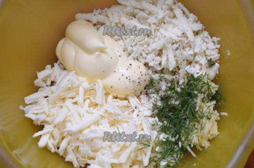 Сырная закуска. Ингредиенты: 03 Сырная закуска. Ингредиенты: 03