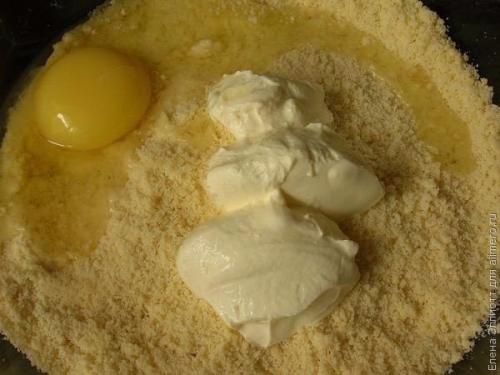 Вишневый тaрт.  Ингредиенты: 03