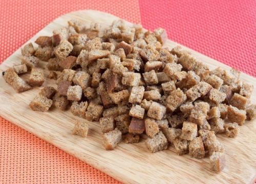 Салат с сухариками. 03