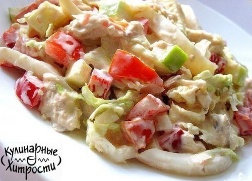 Салатики к новому году: топ - 10 лучших идей. 09