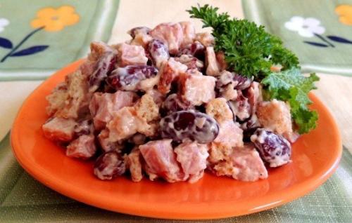 Самые сытные салаты с ветчиной: топ - 10 рецептов. 09